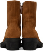 VTMNTS Tan Cowboy Chelsea Boots