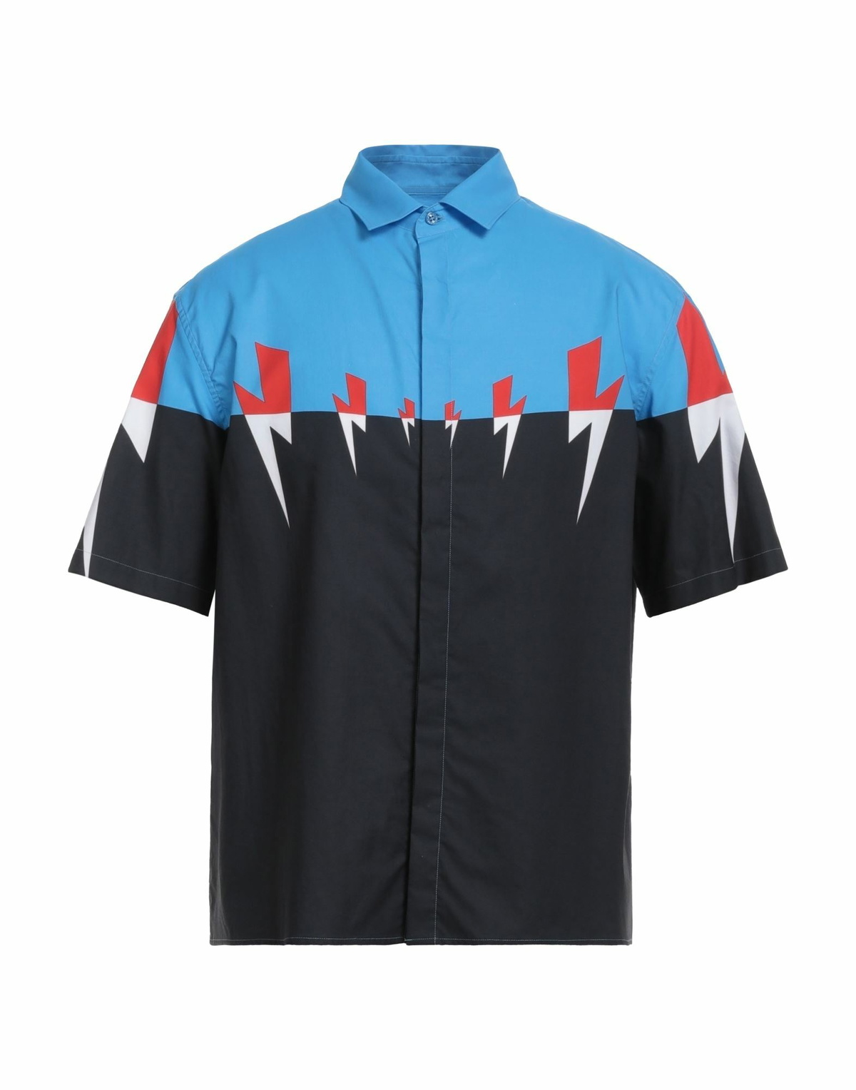 Neil Barrett Mens Shirt Azure