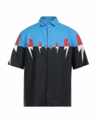 Neil Barrett Mens Shirt Azure