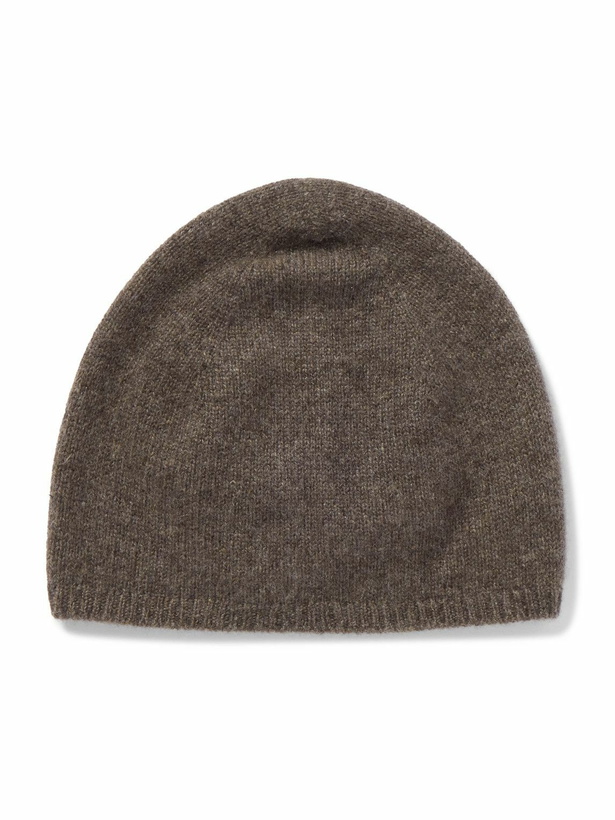 Photo: Acne Studios - Kassia Logo-Appliquéd Cashmere Beanie