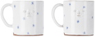 Rami Kim Studio White & Blue Lucy Mug Set