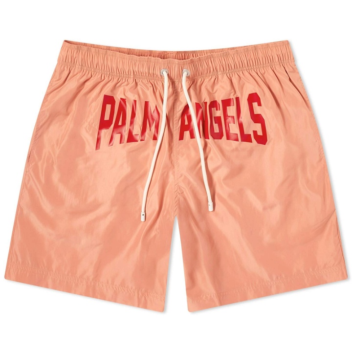 Photo: Palm Angels Men's PA City Swim Shorts in Pink
