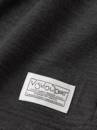 Visvim - Sport Weller Logo-Appliquéd Wool-Blend Jersey Polo Shirt - Gray
