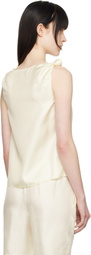 Loulou Studio Off-White Remy Tank Top