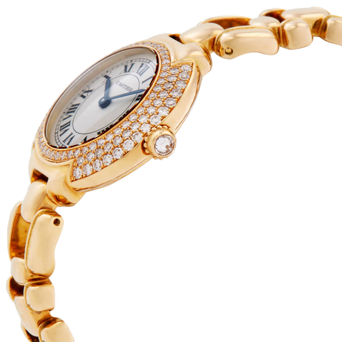 Cartier Vendome Quartz Diamond White Dial Ladies Watch WN1010C8