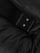 Rick Owens - Turtle Cropped Quilted Recycled Shell Down Jacket - Black