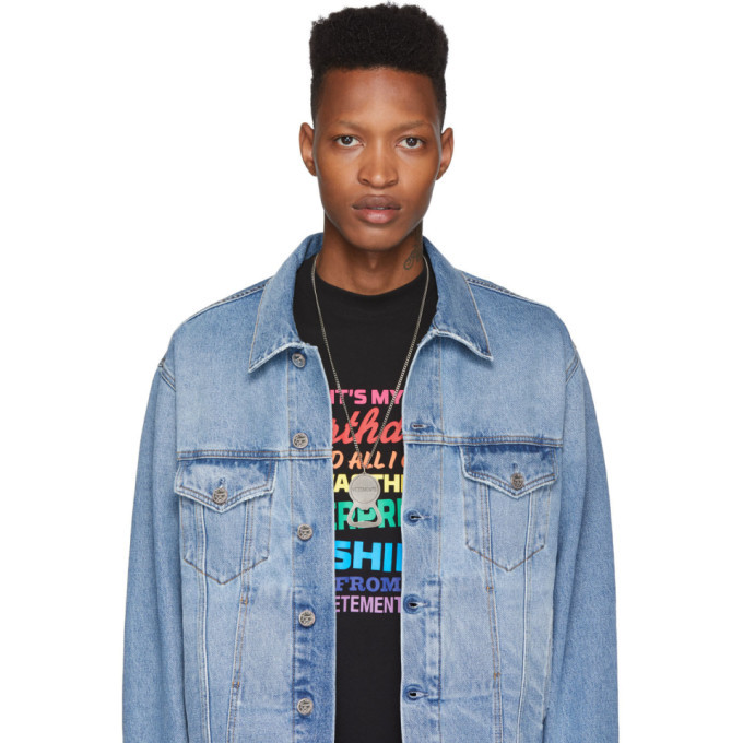 Vetements Silver Bottle Opener Necklace Vetements