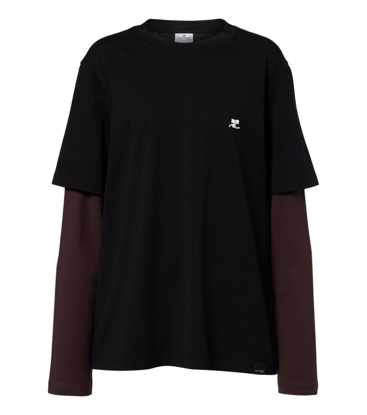 Photo: Courrèges AC Double Sleeve cotton T-shirt