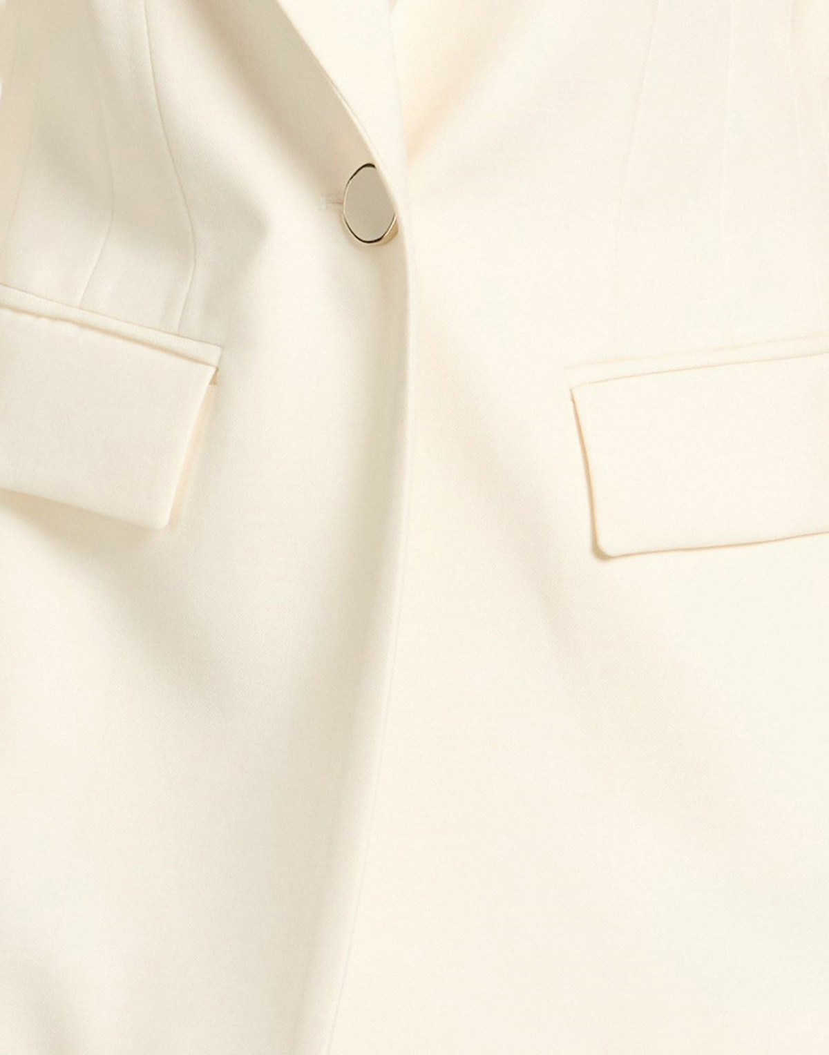 Nina Ricci Womens Blazer Cream