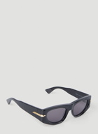 BV1144s Cat Eye Sunglasses in Black