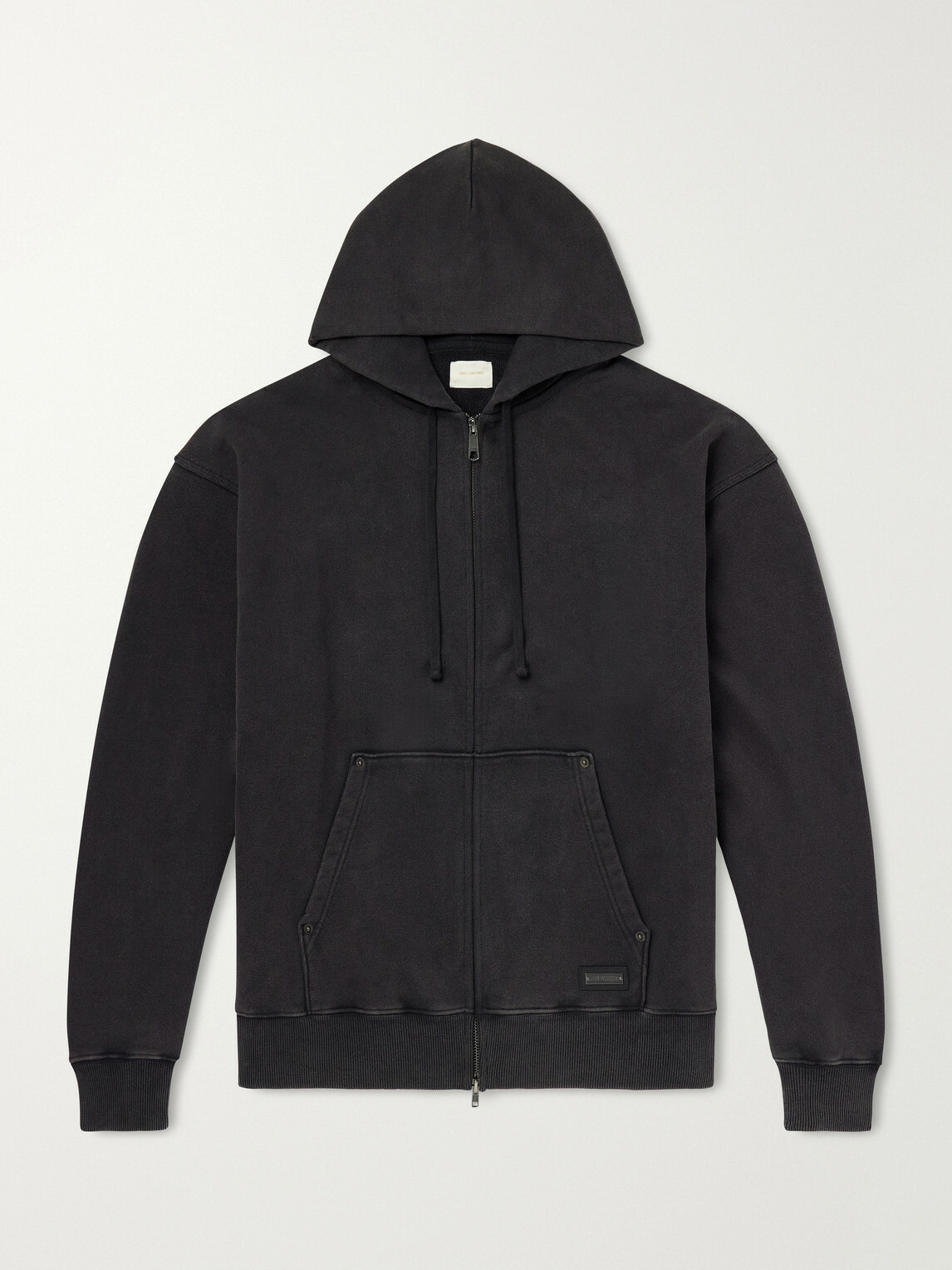 Aimé Leon Dore - Cotton-Jersey Zip-Up Hoodie - Black