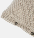 Brunello Cucinelli - Cashmere knitted cushion