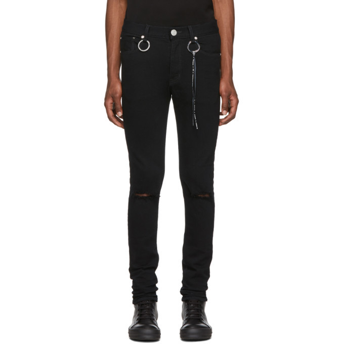 Photo: mastermind WORLD Black Skinny Jeans