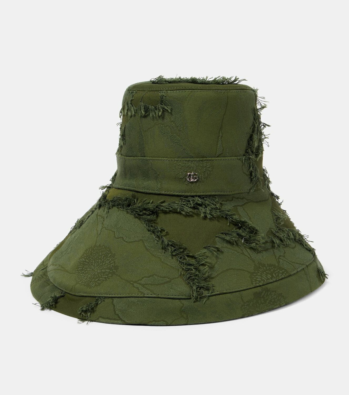 Gucci Double G distressed canvas bucket hat Gucci display picture 2