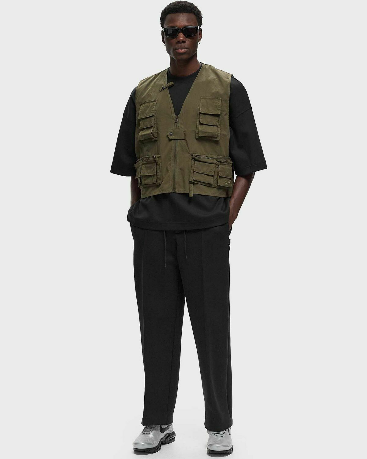 Nike Life Utility Vest Green Vests Nike