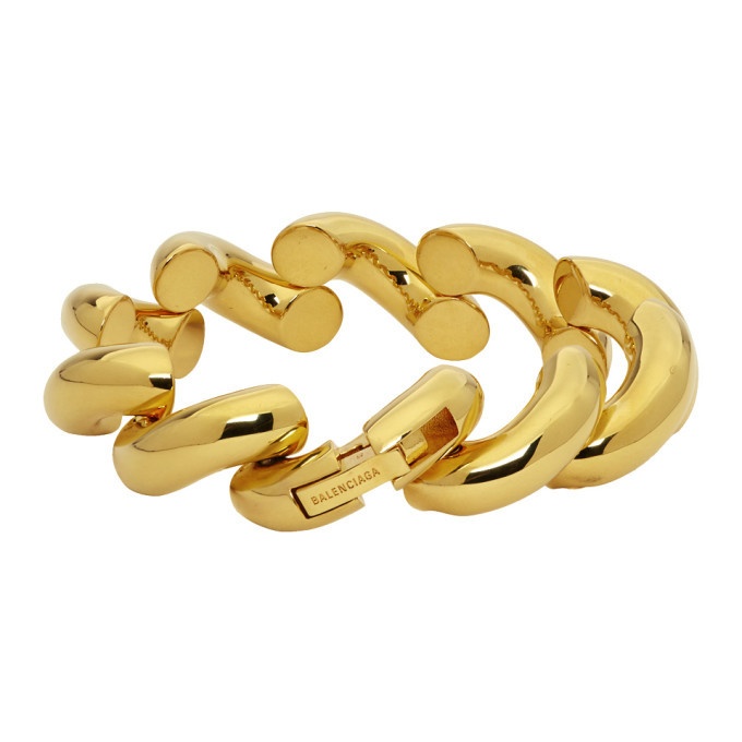 Photo: Balenciaga Gold Loop Bracelet