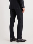 TOM FORD - Slim-Fit Prince of Wales Checked Wool and Silk-Blend Suit Trousers - Blue