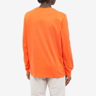 Paul Smith Men's Long Sleeve Zebra Logo T-Shirt in Orange