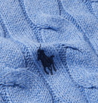 Polo Ralph Lauren - Cable-Knit Cotton Sweater - Blue