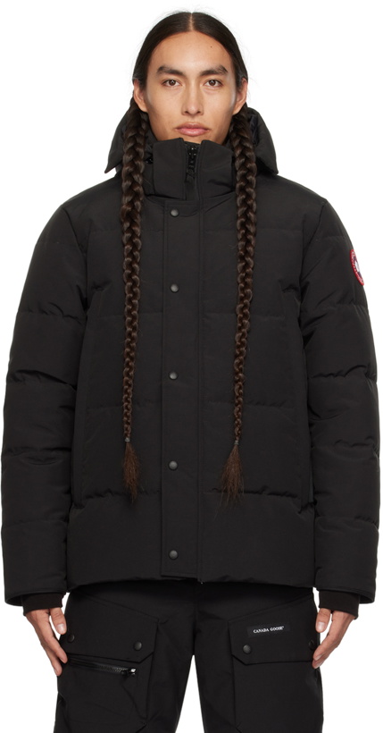 Photo: Canada Goose Black Wyndham Down Jacket