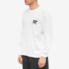 Neighborhood Men's Long Sleeve NH-2 T-Shirt in White