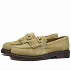 Dr. Martens Men's Adrian Snaffle Loafer in Pale Olive Suede