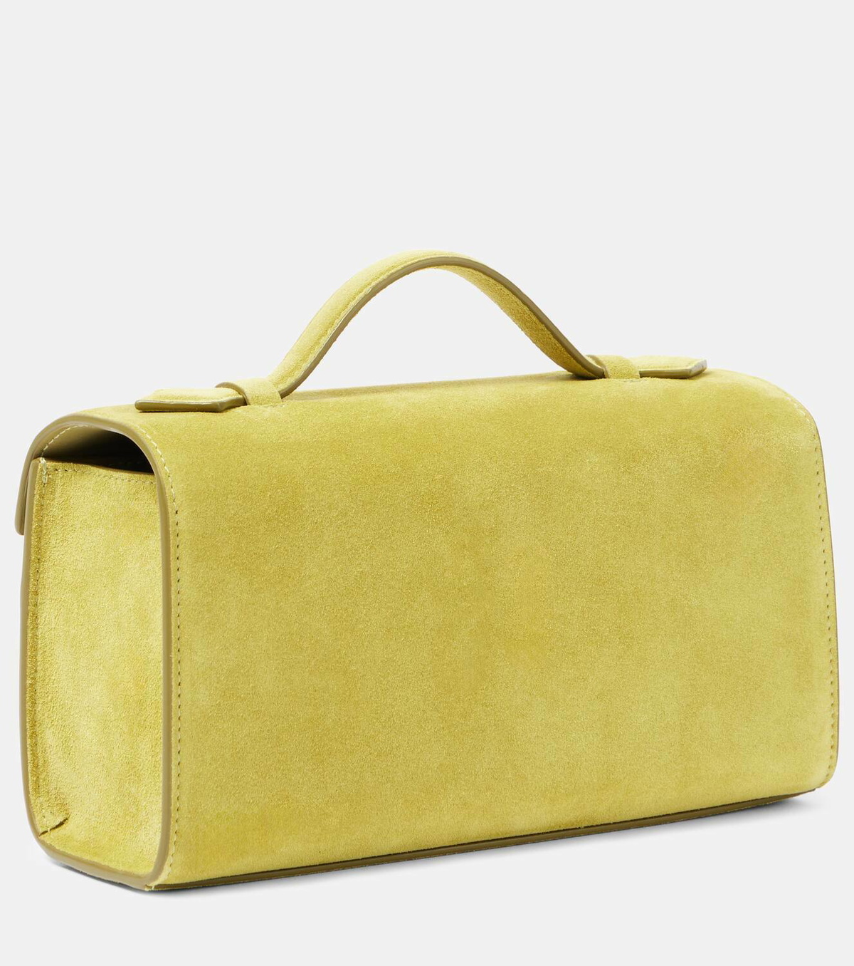 Savette Symmetry Pochette suede tote bag Savette