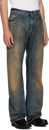 VETEMENTS Blue O-Leg Jeans
