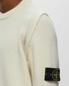 Stone Island Knitwear Lambswool White - Mens - Pullovers