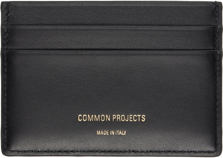 Photo: Common Projects Black Multi Card Holder