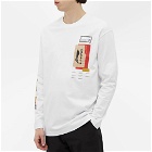 Li-Ning Men's Long Sleeve Logo T-Shirt in White