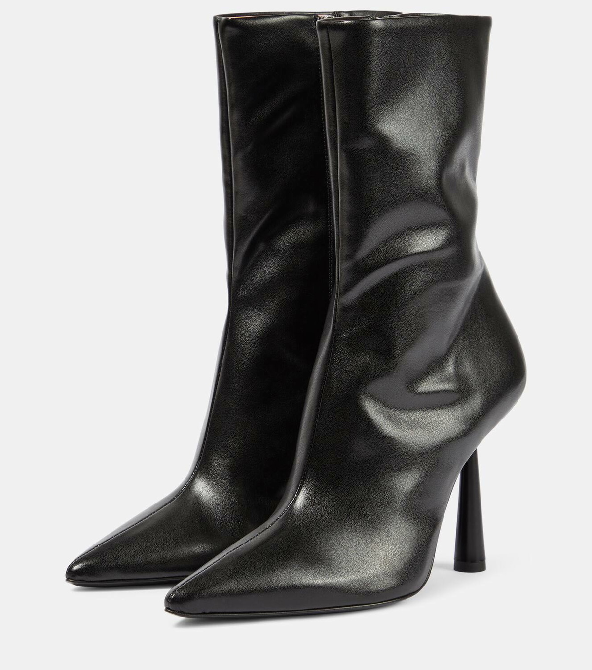 Gia Borghini Rosie 7 faux leather ankle boots