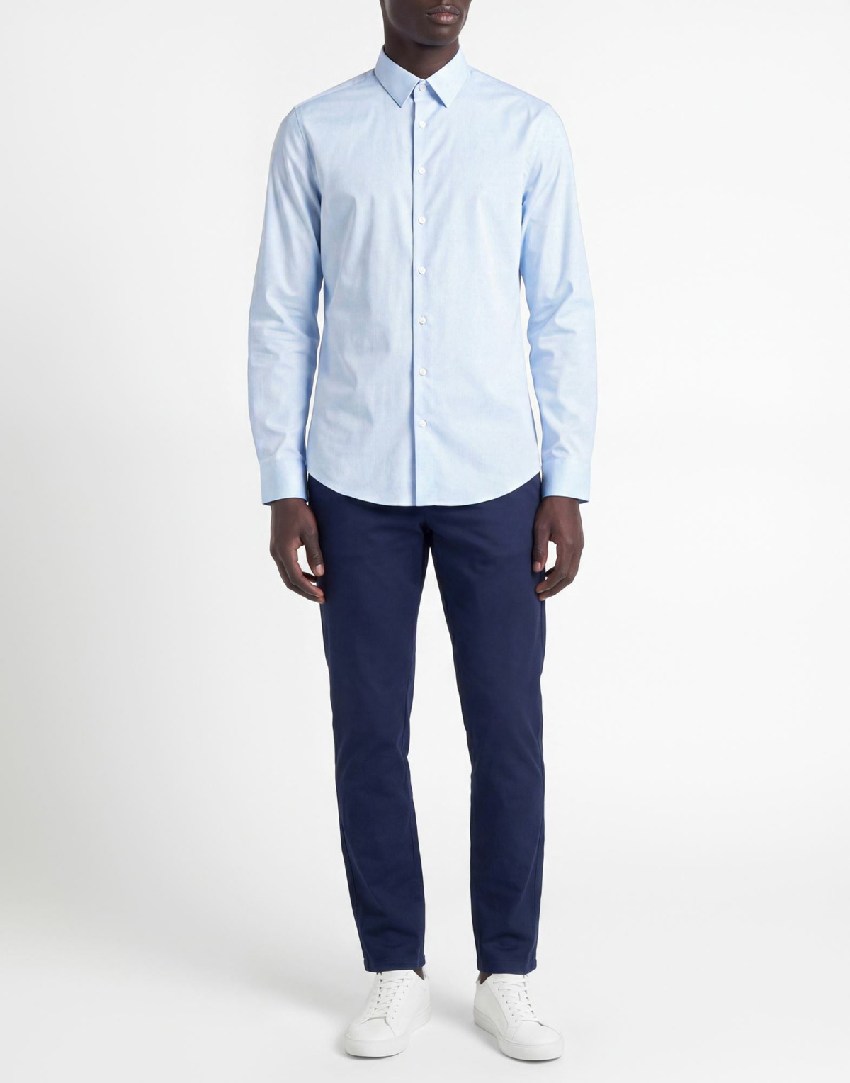 Calvin Klein Mens Shirt Sky in Blue
