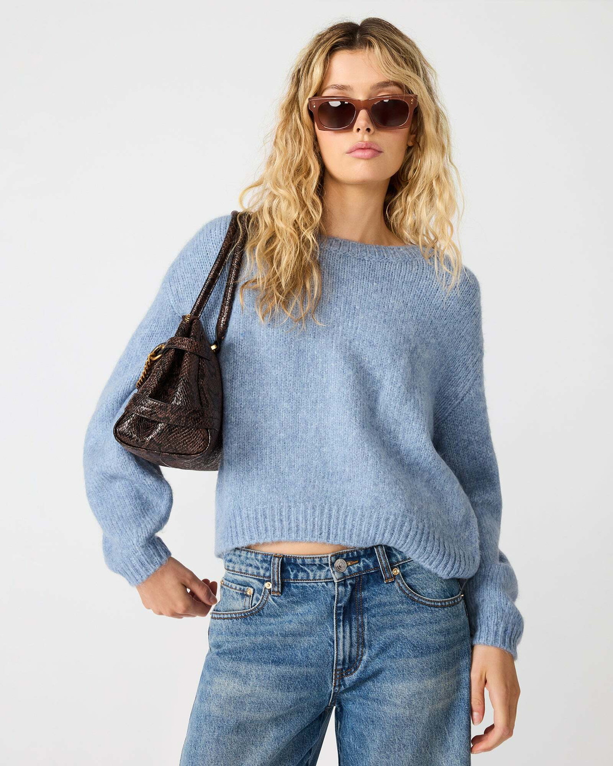 Steve Madden Carmen Sweater in Blue