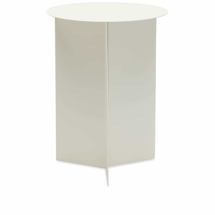 Photo: HAY Slit Side Table in High White