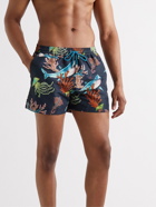 Paul Smith - Short-Length Printed Recycled Swim Shorts - Blue