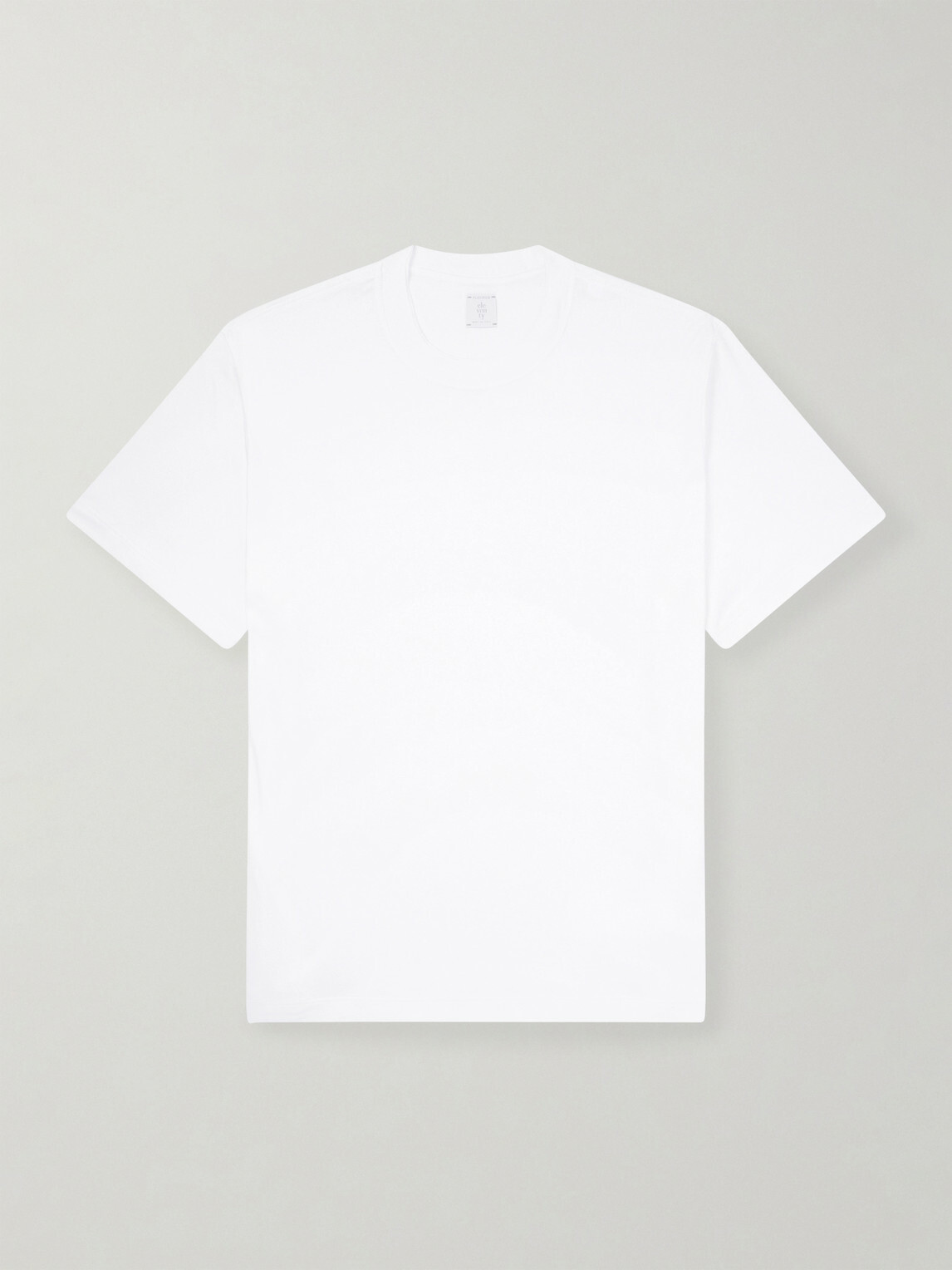 Eleventy - Cotton and Modal-Blend Jersey T-Shirt - White