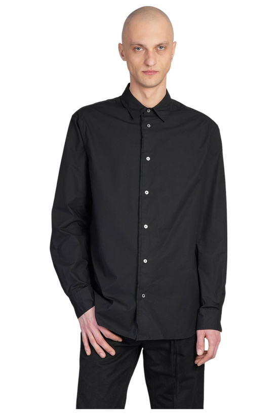 Photo: Ann Demeulemeester Haaken Shirt In Black Cotton