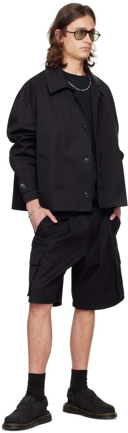 Lownn Black Cropped Jacket