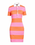 Versace Jeans Couture Womens Mini dress in Orange