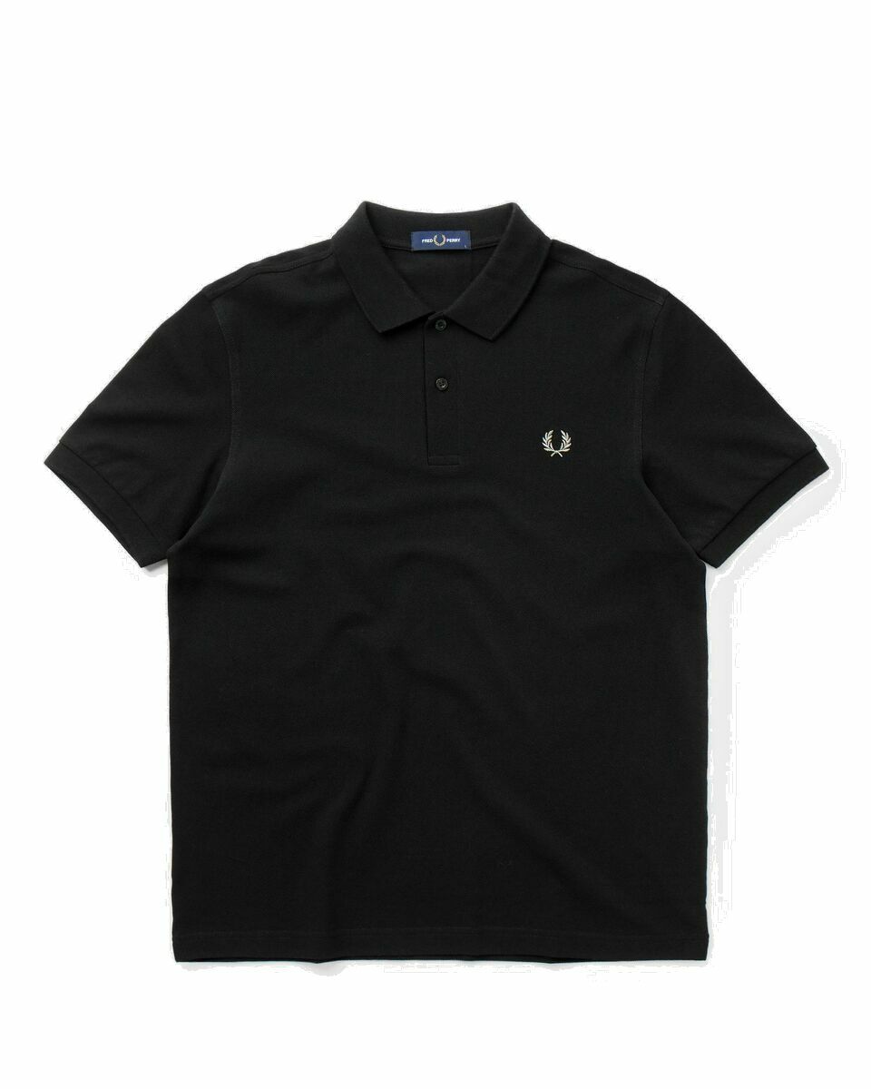 Photo: Fred Perry Plain Fred Perry Shirt Black - Mens - Polos
