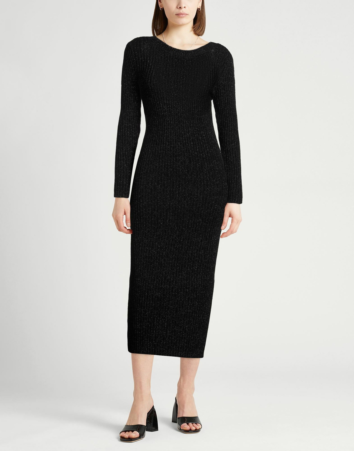Jucca Womens Midi dress in Black