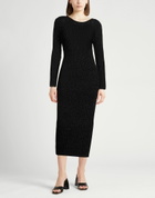 Jucca Womens Midi dress in Black