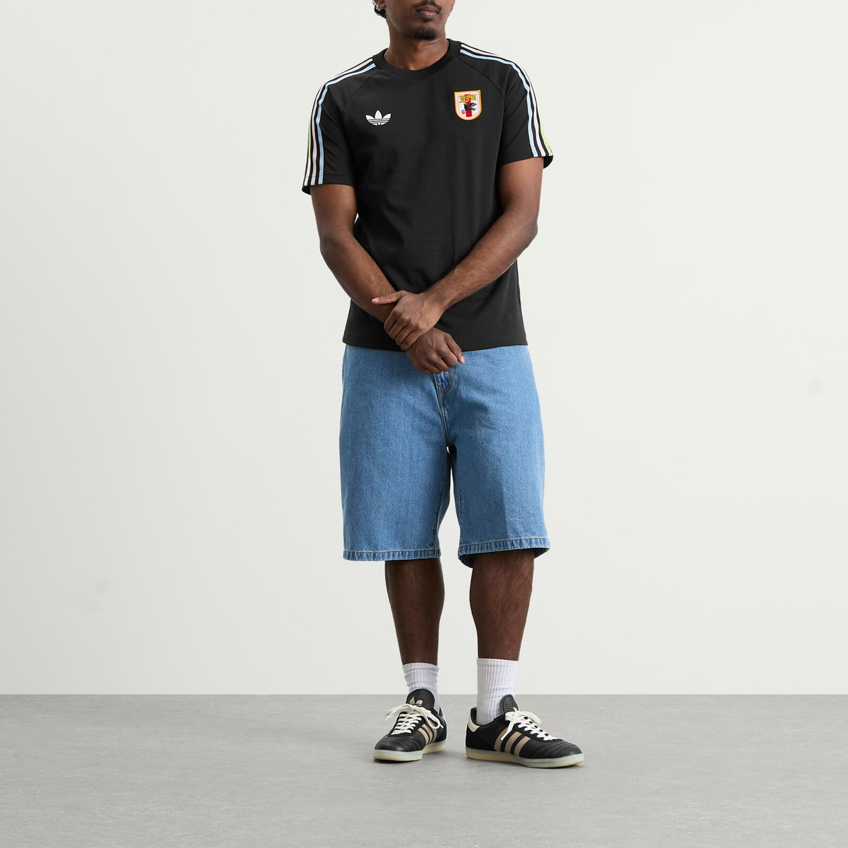 Adidas Men's Japan T-Shirt in Black adidas