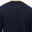 Norse Projects x Ryan Carl Crew Sweat in Dark Navy