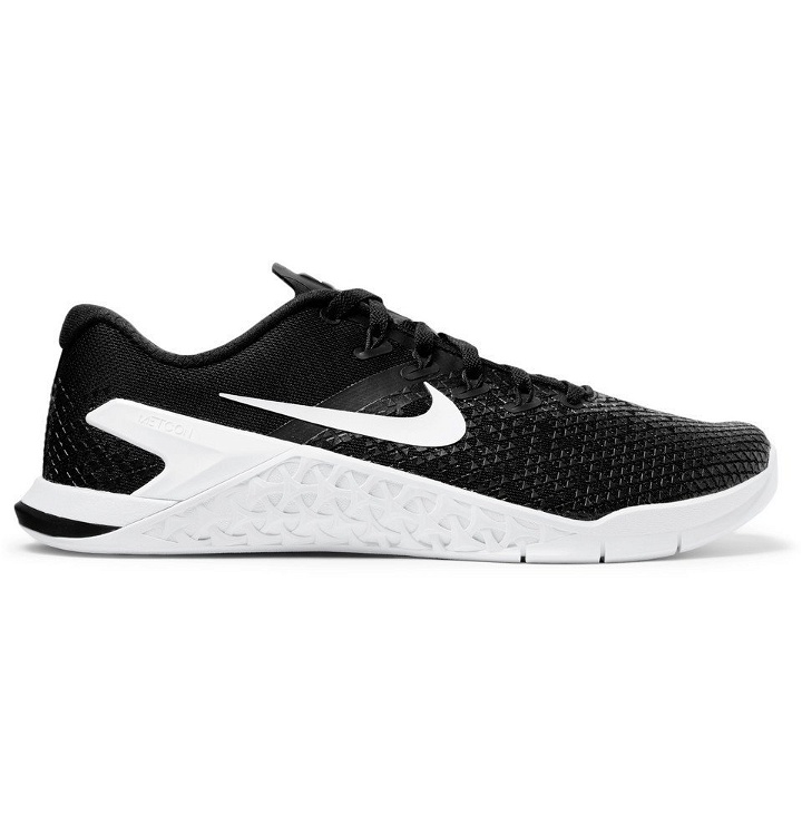 Photo: Nike Training - Metcon 4 XD X Rubber-Trimmed Mesh Sneakers - Black