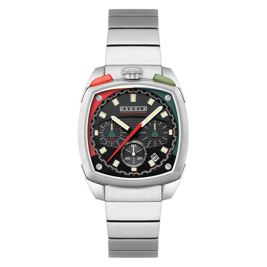Cadola Taurus Chronograph Quartz Black Dial Mens Watch CD-1060-11
