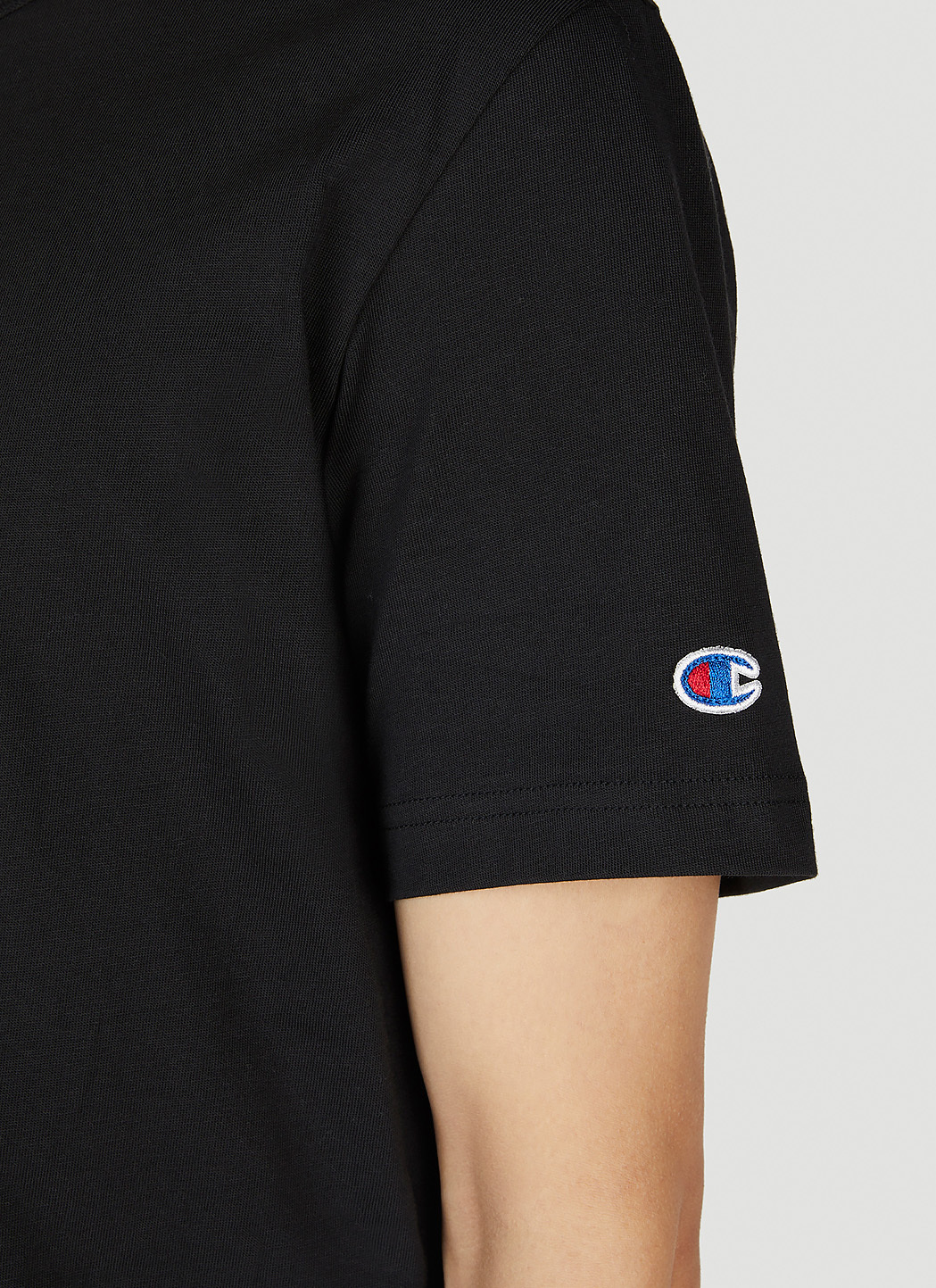 Champion Logo Embroidered T-Shirt