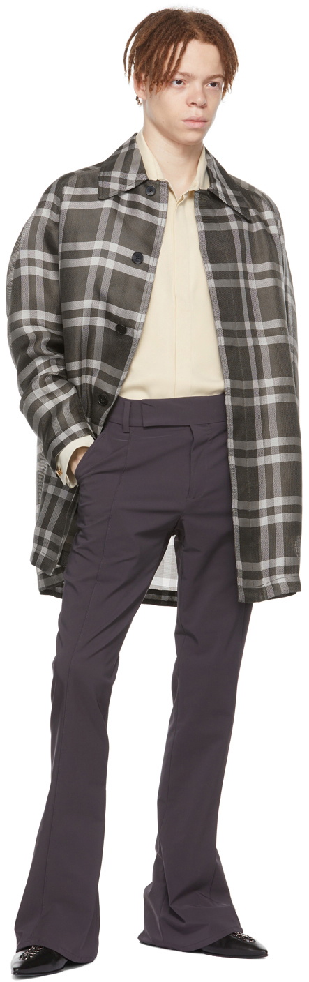 Cornerstone Brown Mulberry Silk Coat