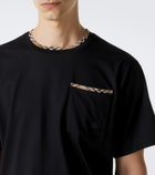Burberry Burberry Check cotton jersey T-shirt